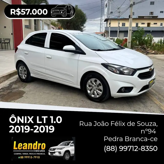 Carro Chevrolet Onix 2019 1.0 LT SPE/4