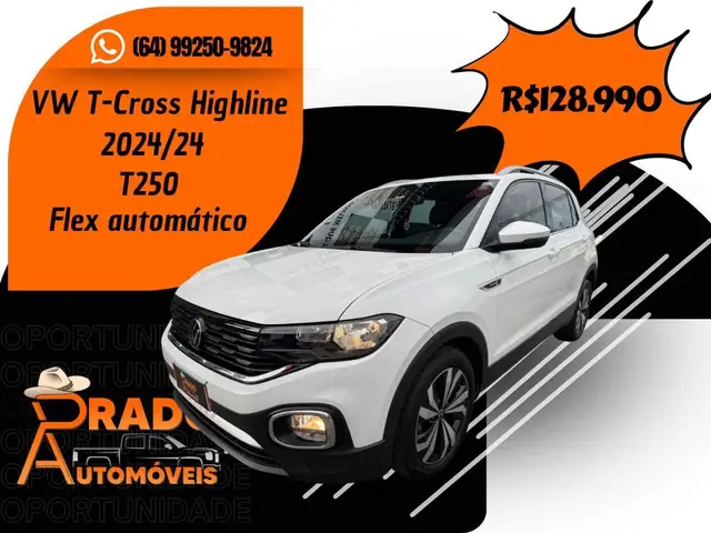Carro Volkswagen T-Cross 2024 1.4 TSI Highline (Aut) (Flex)