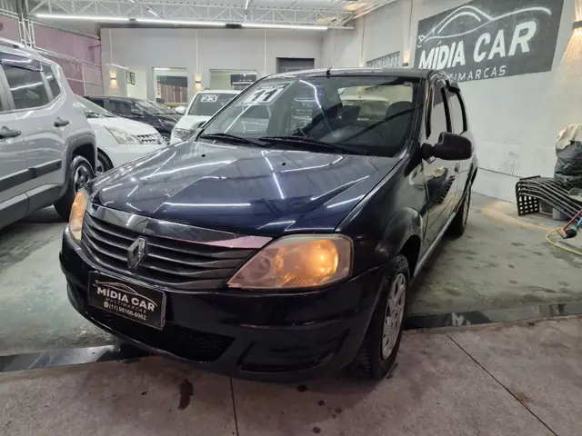 Carro Renault Logan 2011 Authentique 1.0 16V (flex)