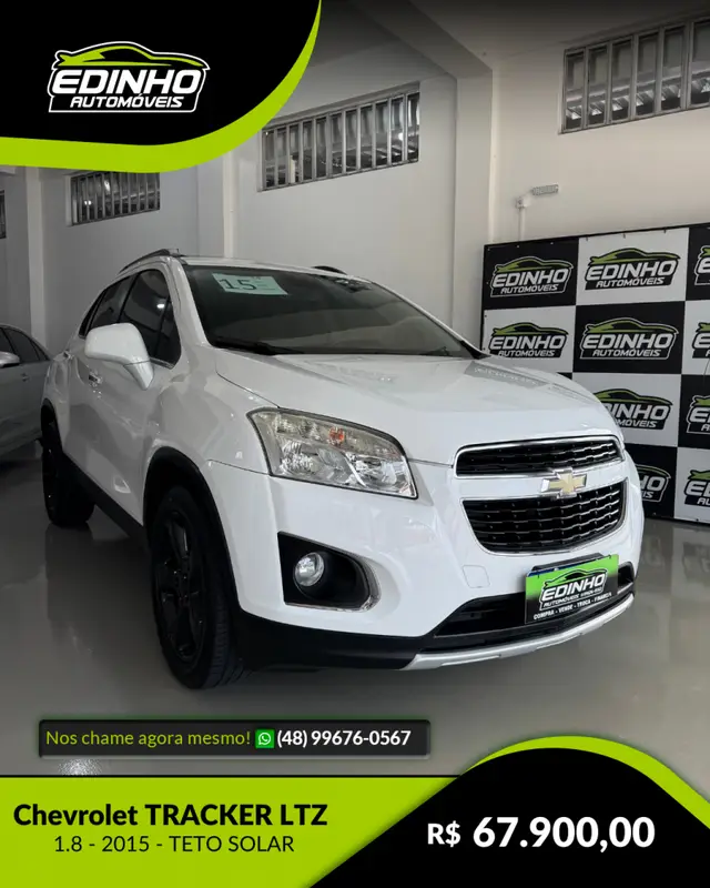 Carro Chevrolet Tracker 2015 LTZ 1.8 16v Ecotec (Aut) (Flex)