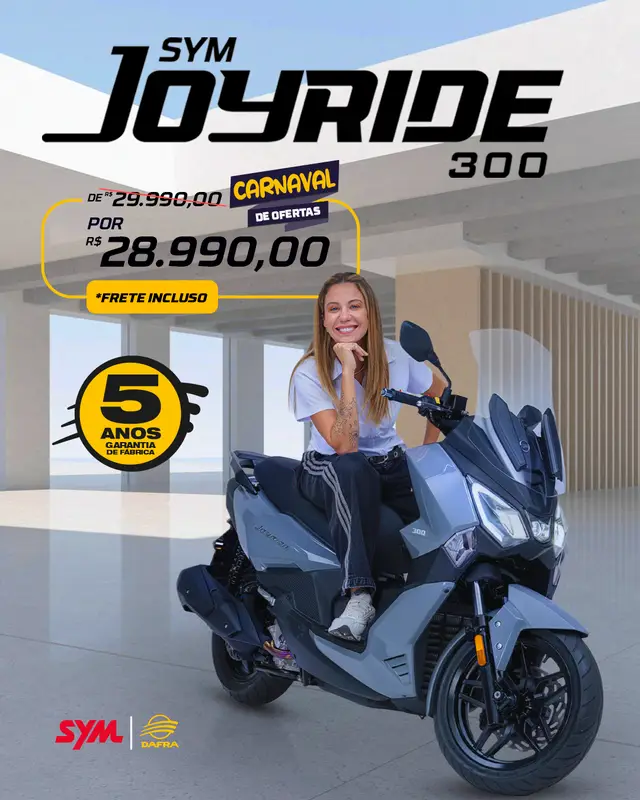 Moto Dafra Joyride 2025 300 ABS