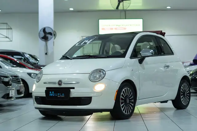 Carro Fiat 500 2014 Cabrio Dualogic 1.4 Evo (Flex)