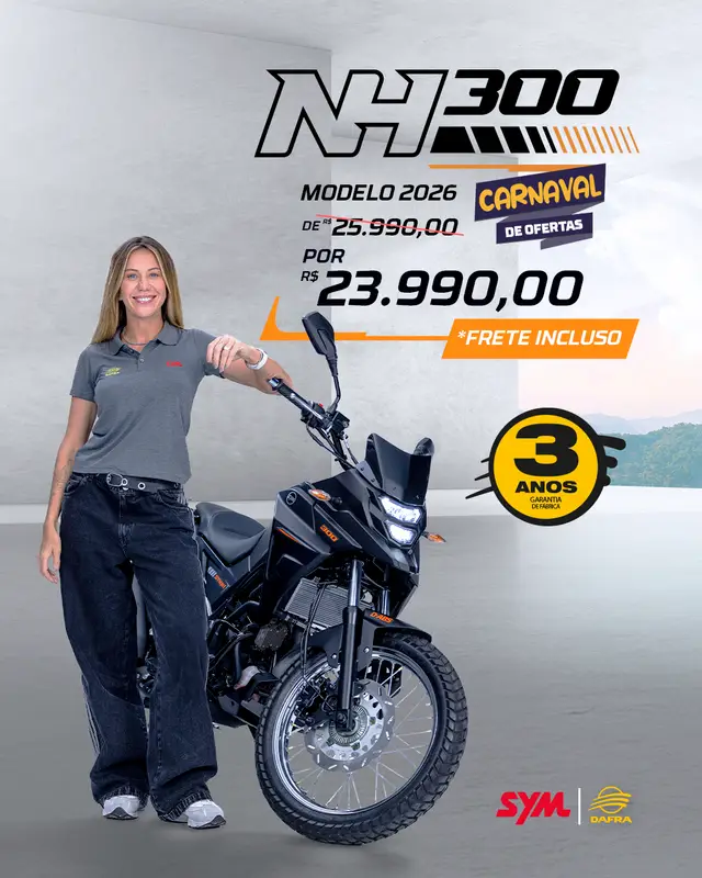 Moto Dafra NH 2026 300