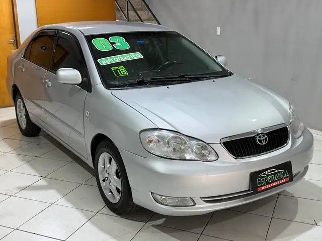Carro Toyota Corolla 2003 Sedan SEG 1.8 16V (nova série) (aut)