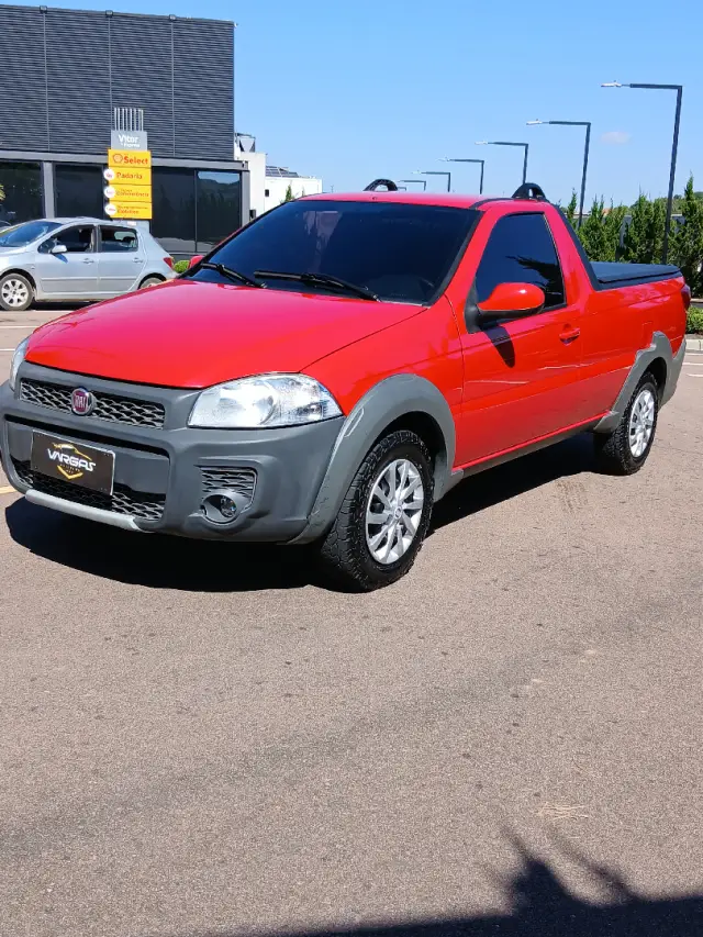Carro Fiat Strada 2018 Hard Working 1.4 (Flex) (Cabine Simples)