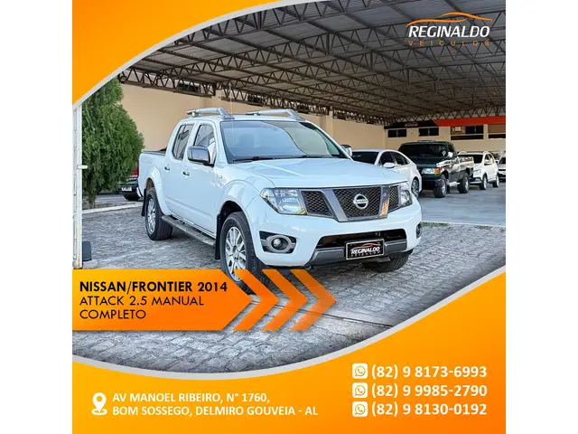 Carro Nissan Frontier 2014 2.5 TD CD 4x4 SV Attack