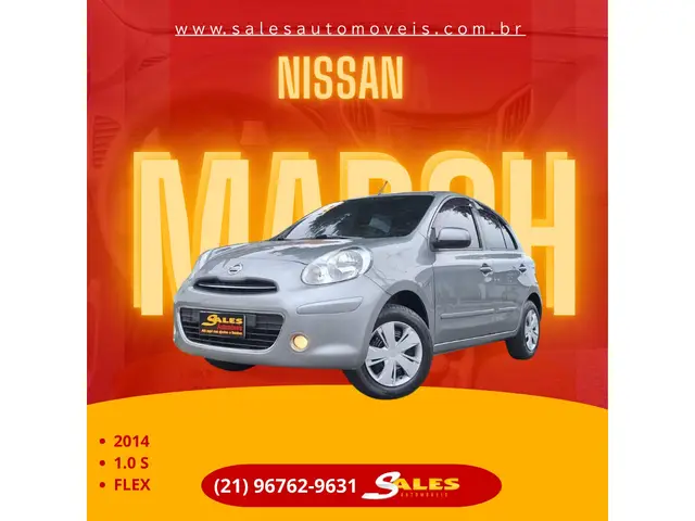 Carro Nissan March 2014 1.0 16V S (Flex)