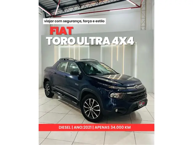 Carro Fiat Toro 2021 Ultra 2.0 16V 4x4 Diesel Aut.
