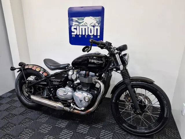 Moto Triumph Bonneville Bobber 2018 1200cc