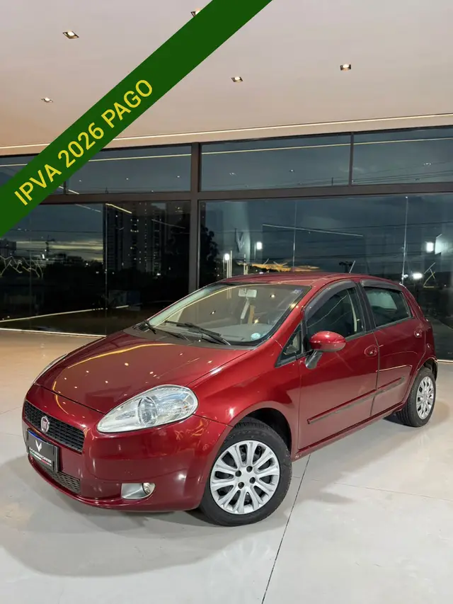 Carro Fiat Punto 2010 ELX 1.4 (Flex)