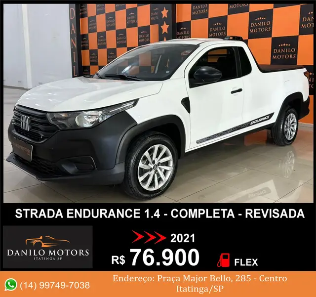 Carro Fiat Strada 2021 Endurance 1.4 CS (Flex)