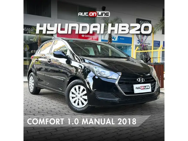 Carro Hyundai HB20 2018 1.0 Comfort (Flex)
