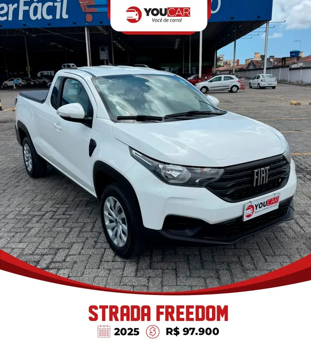 Carro Fiat Strada 2025 Freedom 1.3 CS Plus (Flex)