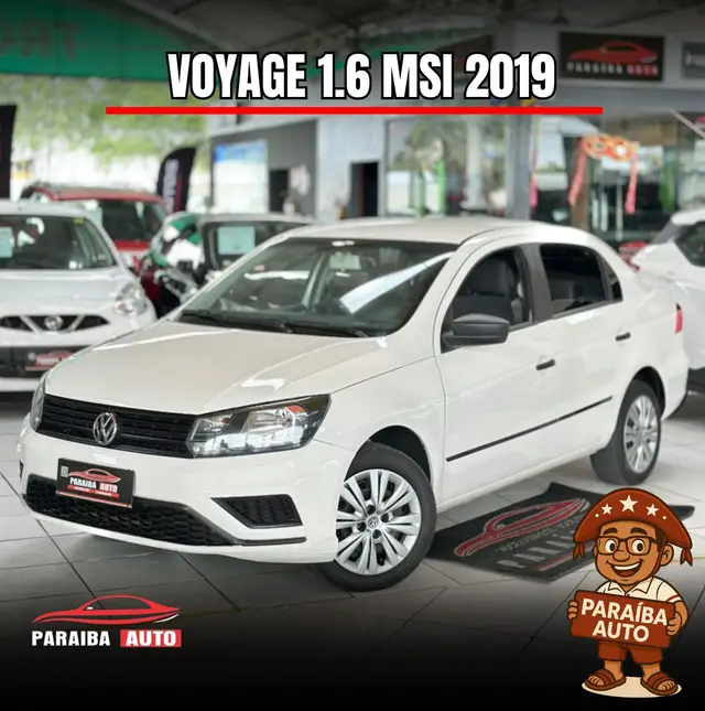 Carro Volkswagen Voyage 2019 1.6 MSI 8V (Flex)