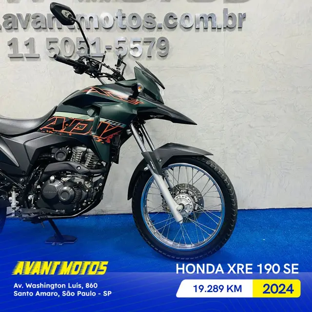 Moto Honda XRE 190 2024 Adventure
