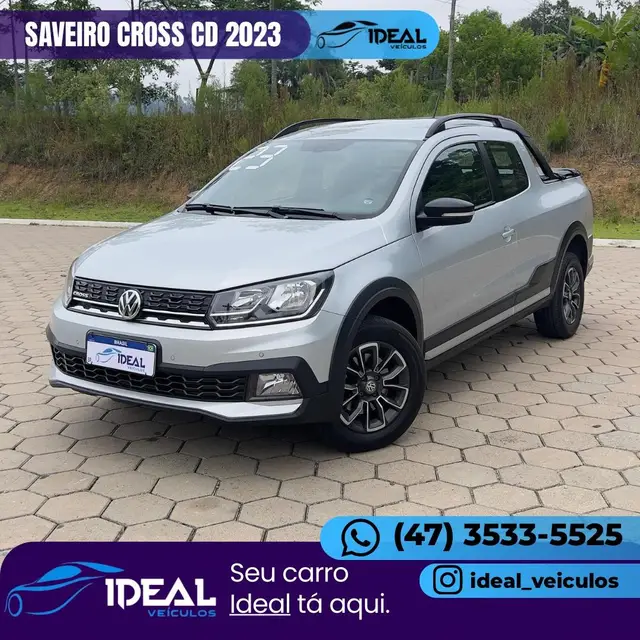 Carro Volkswagen Saveiro 2023 Robust -Total Flex 16V CD