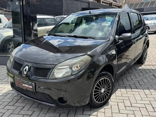 Carro Renault Sandero 2009 Authentique 1.6 8V Hi-Torque (flex)