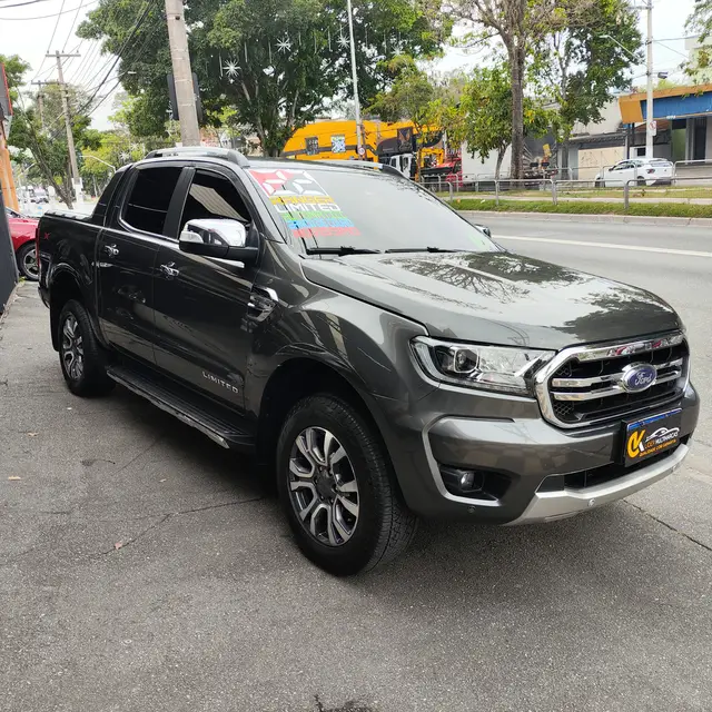 Carro Ford Ranger Cabine Dupla 2022 Limited 3.2 Turbodiesel 20V 4x4 (Aut)
