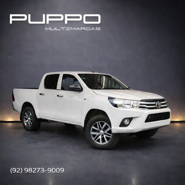 Carro Toyota Hilux Cabine Dupla 2018 Hilux 2.8 TDI STD CD 4x4