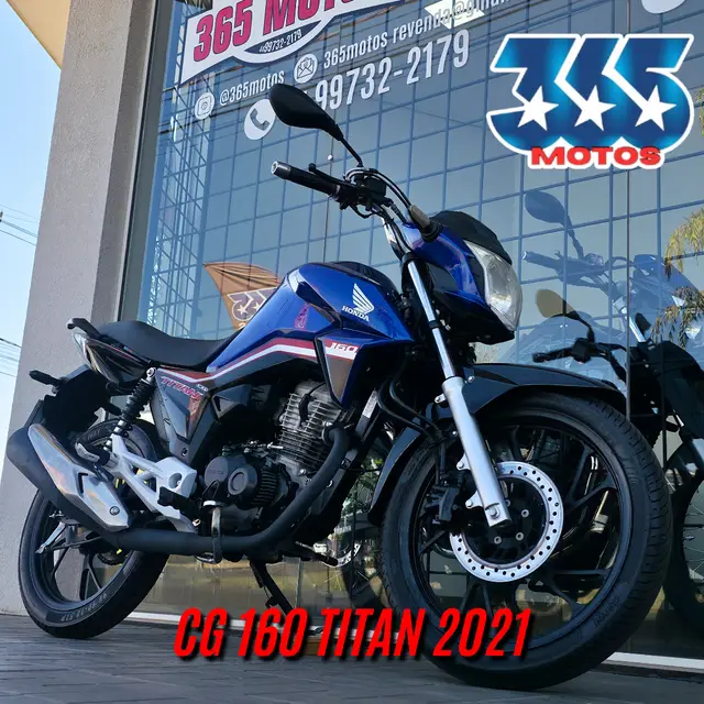 Moto Honda CG 160 2021 Titan