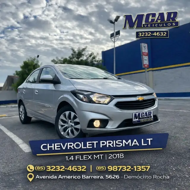 Carro Chevrolet Prisma 2018 1.4 LT SPE/4