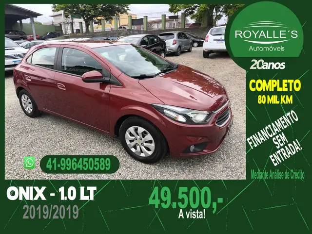 Carro Chevrolet Onix 2019 1.0 LT SPE/4