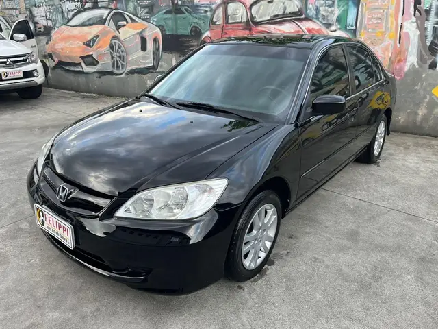 Carro Honda Civic 2005 Sedan LXL 1.7 16V (Aut)