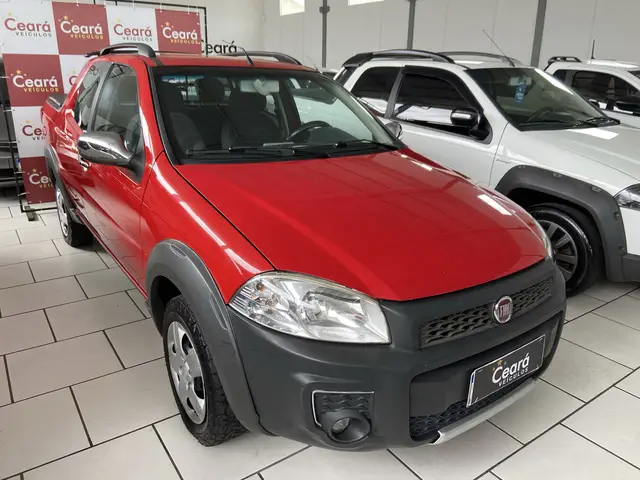 Carro Fiat Strada 2015 Working 1.4 (Flex) (Cabine Dupla)