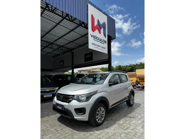 Carro Fiat Mobi 2024 Trekking 1.0