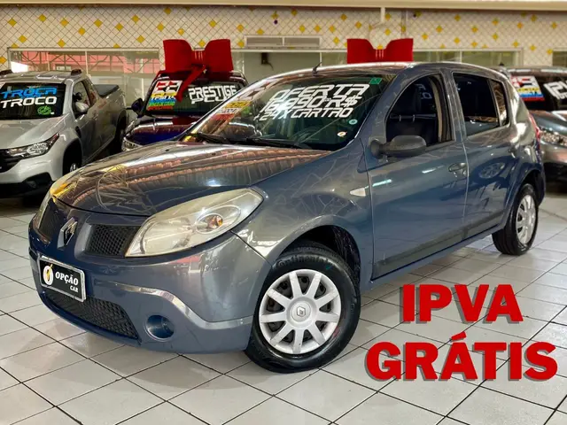 Carro Renault Sandero 2008 Expression 1.0 16V (flex)