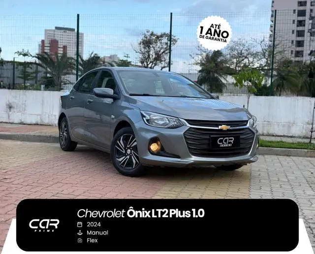 Carro Chevrolet Onix Plus 2024 LT 1.0