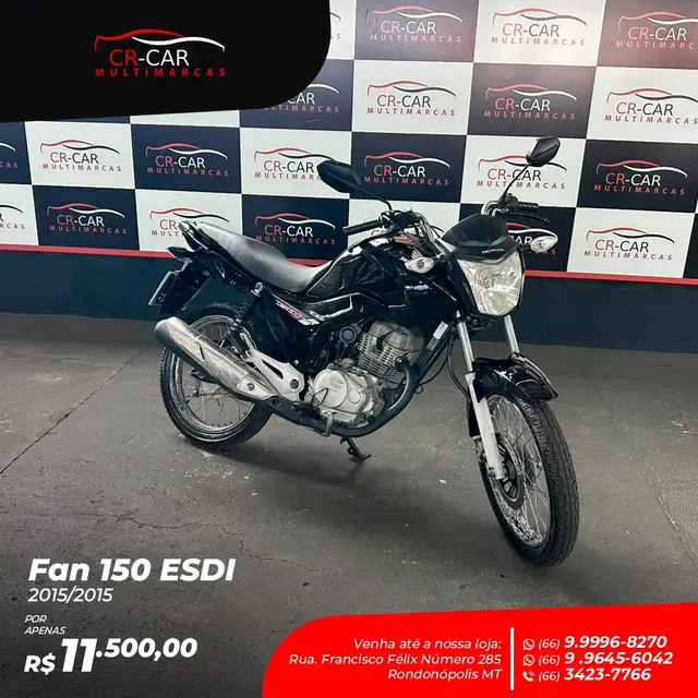 Moto Honda CG 150 2015 Fan ESDi (Flex)
