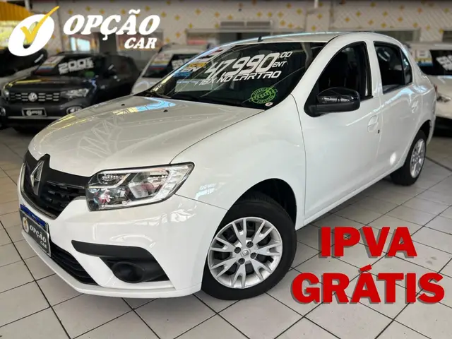 Carro Renault Logan 2023 Zen 1.0 12V SCe (Flex)