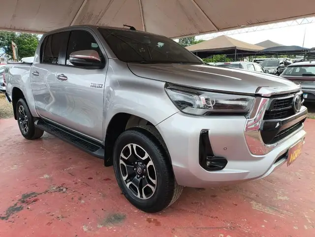 Carro Toyota Hilux Cabine Dupla 2021 SRV 2.8 TDI CD 4x4 (Aut)