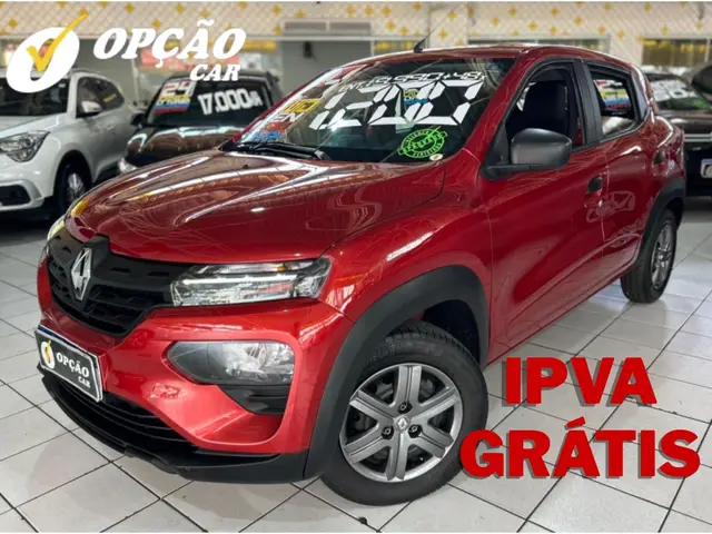 Carro Renault Kwid 2024 Zen 1.0 12v SCe (Flex)