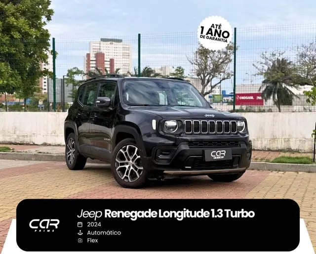 Carro Jeep Renegade 2024 Longitude T270 1.3 Turbo 4x2