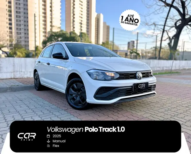 Carro Volkswagen Polo 2025 Track 1.0 Flex 12V 5p