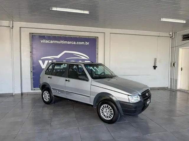 Carro Fiat Uno Mille 2011 Uno Mille Celeb. WAY ECON. 1.0 F.Flex 4p