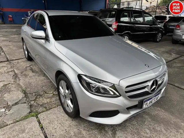 Carro Mercedes-Benz Classe C 2017 C 180 Avantgarde FlexFuel