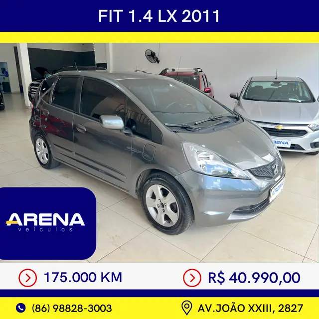 Carro Honda Fit 2011 New  LX 1.4 (flex)