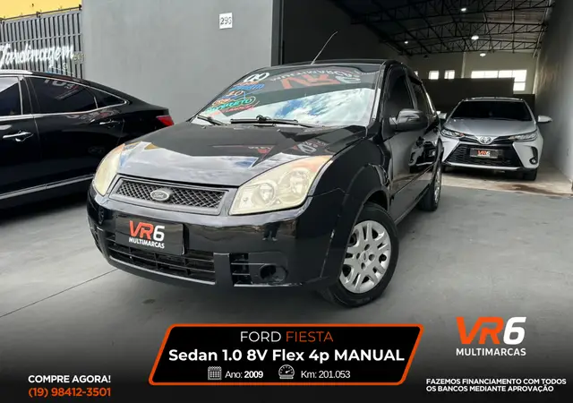 Carro Ford Fiesta Sedan 2009 1.0 (Flex)
