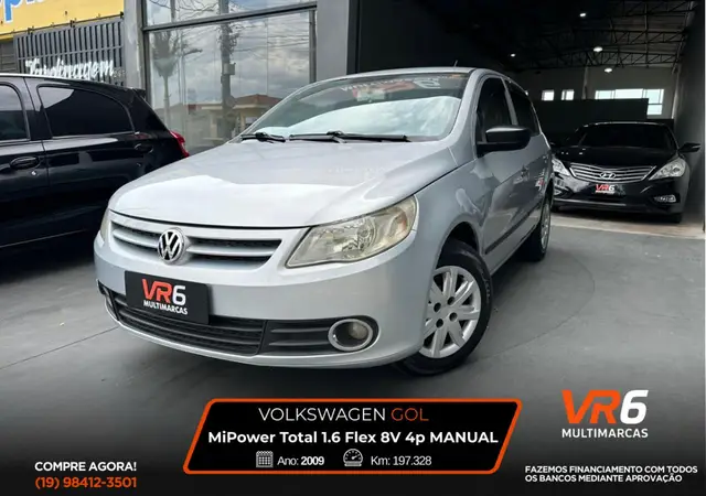 Carro Volkswagen Gol 2009 1.6 (G5) (Flex)