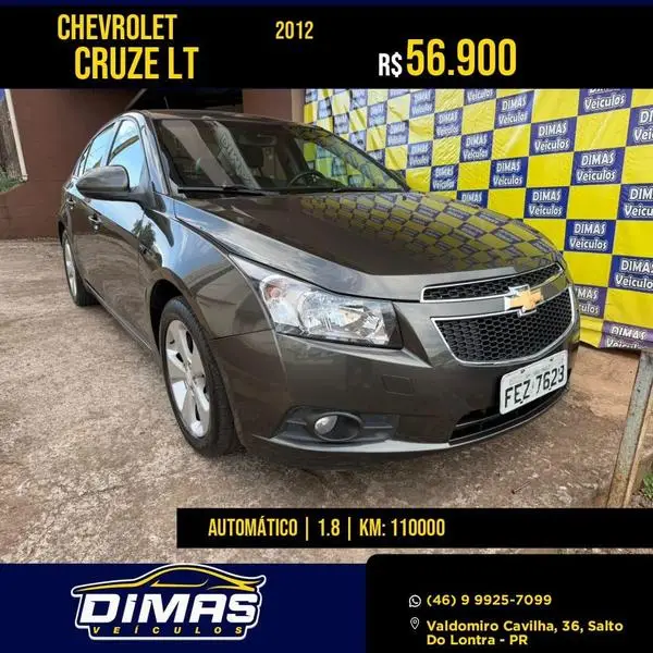 Carro Chevrolet Cruze 2012 LT 1.8 16V Ecotec (Aut)(Flex)