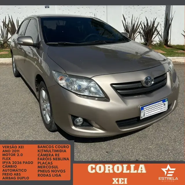 Carro Toyota Corolla 2011 2.0 XEi Multi-Drive S (Flex)