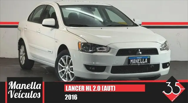 Carro Mitsubishi Lancer 2016 2.0 16V 160cv Aut.