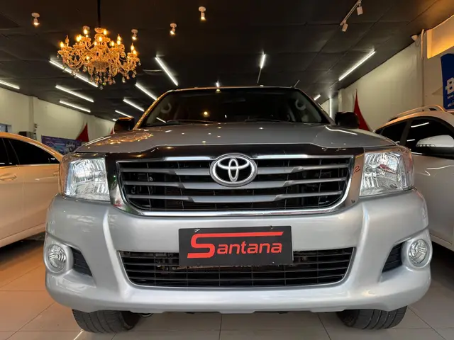 Carro Toyota Hilux Cabine Dupla 2013 Hilux 2.7 SR CD 4x2 (Flex) (Aut)