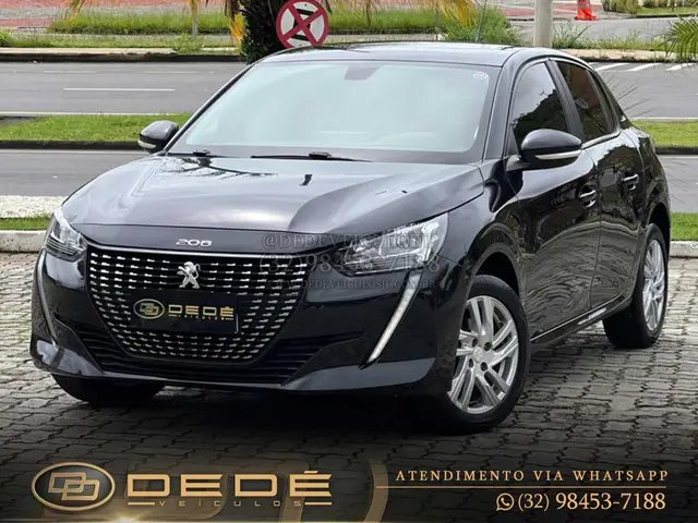 Carro Peugeot 208 2021 Active 1.6 (Flex) (Aut)