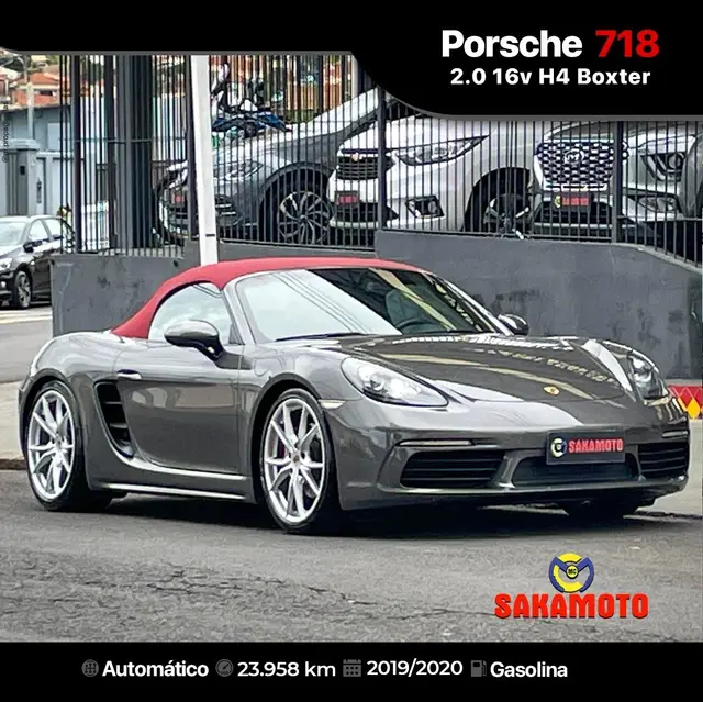 Carro Porsche 718 Boxster 2020 Boxster 2.0