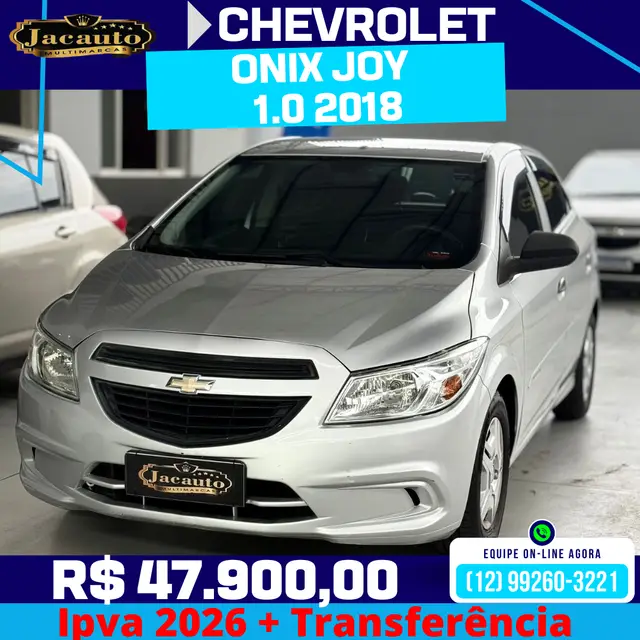 Carro Chevrolet Onix 2018 1.0 Joy SPE/4