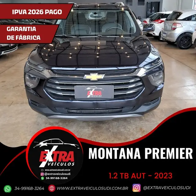 Carro Chevrolet Montana 2023 Premier 1.2 Turbo (Aut.)
